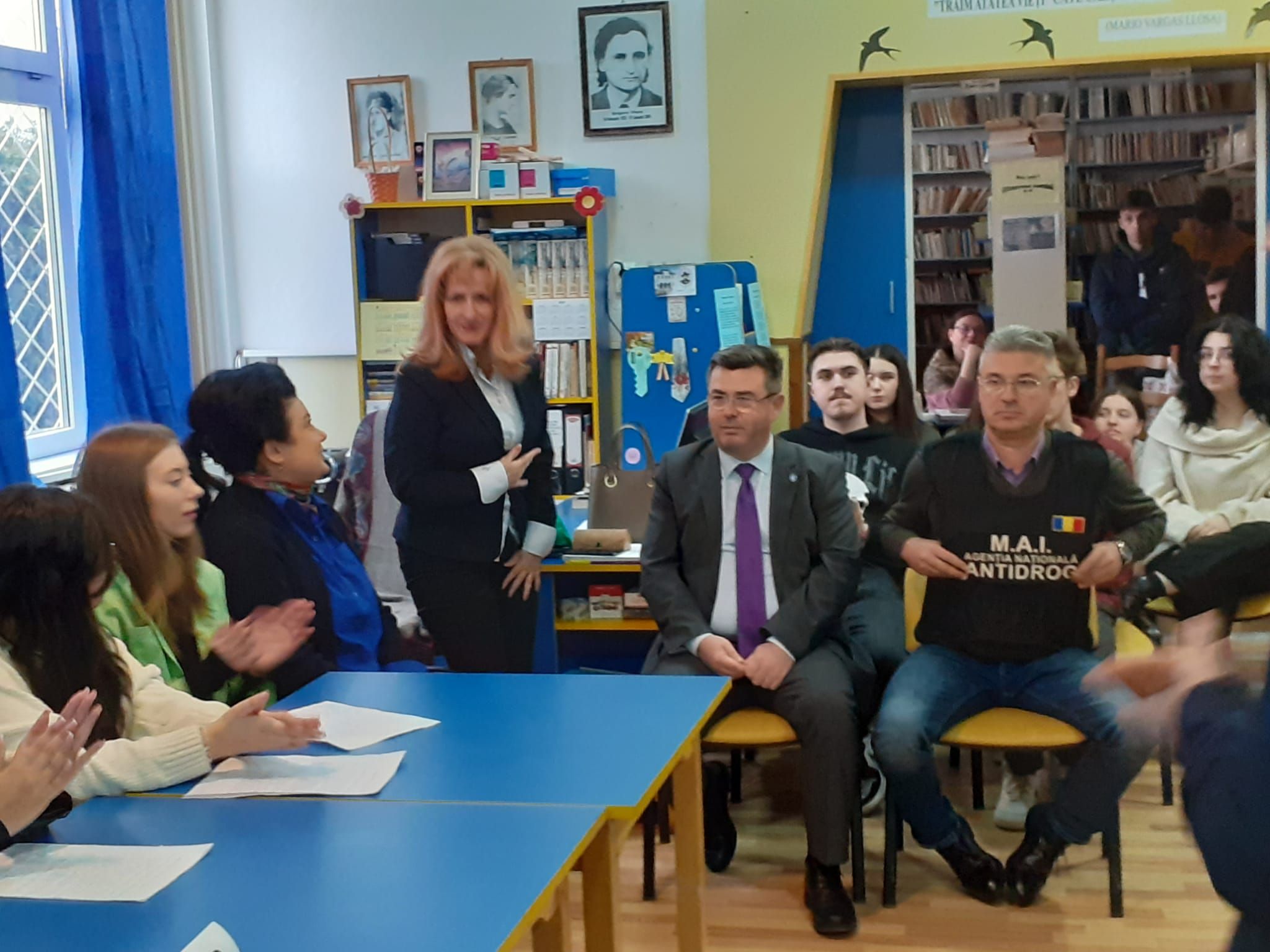 Campanie Antidrog la Colegiul Național „Calistrat Hogaș” Tecuci