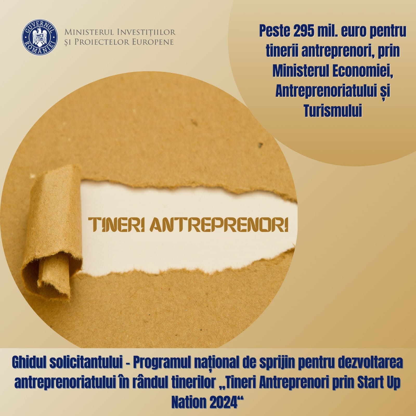 Programul național de sprijin pentru dezvoltarea antreprenoriatului în rândul tinerilor