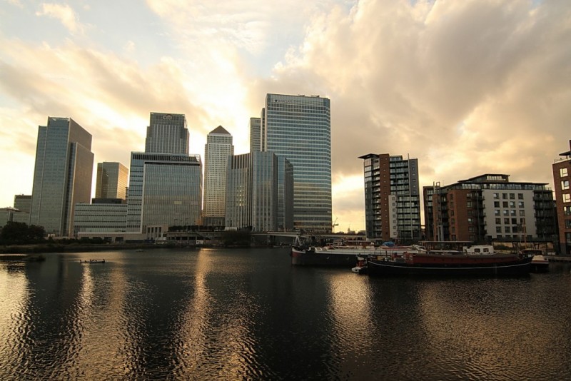 Canary Wharf – centrul financiar din Londra, UK