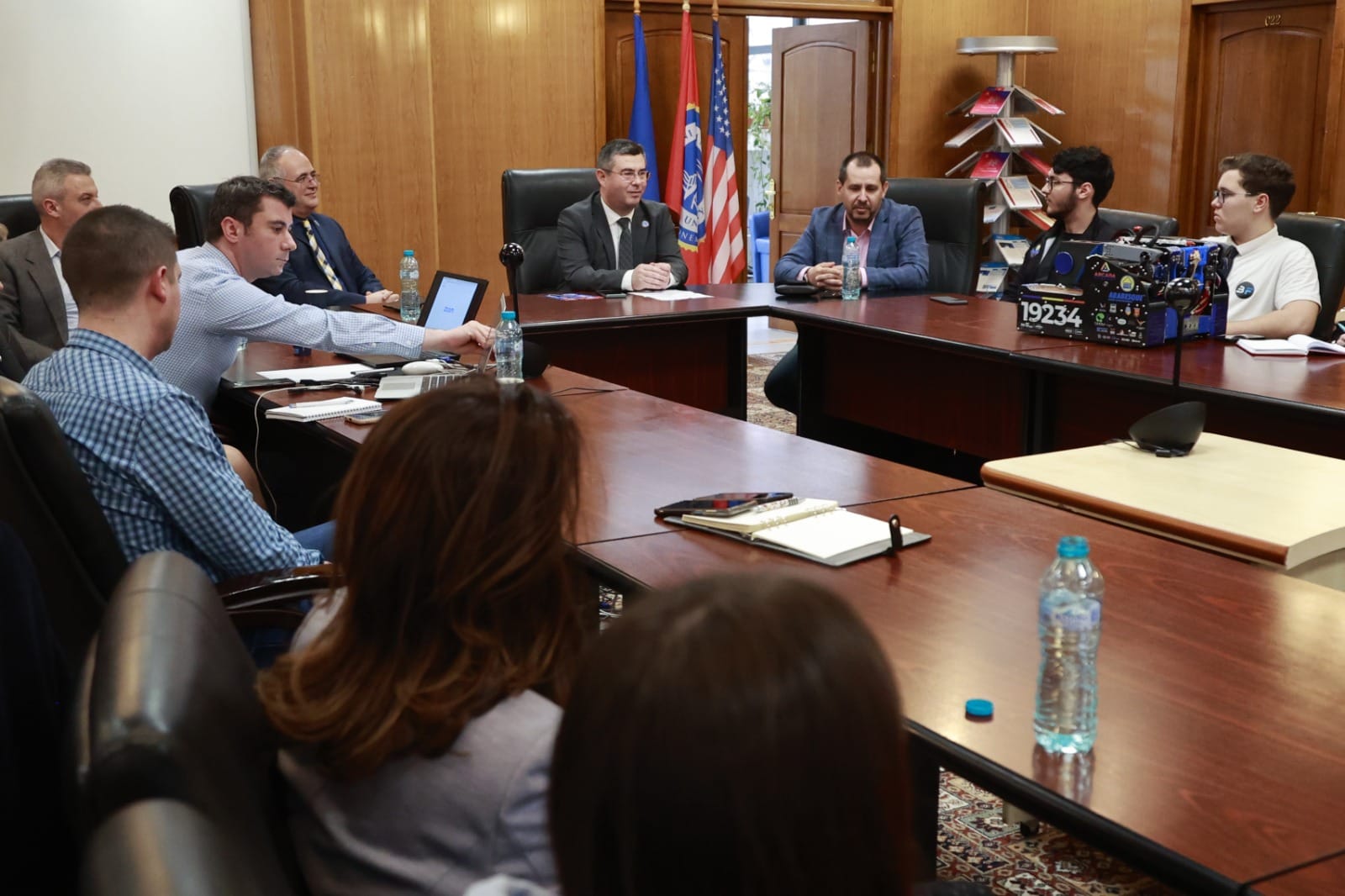 Întalnire cu echipa de robotica ByteForce din Galati