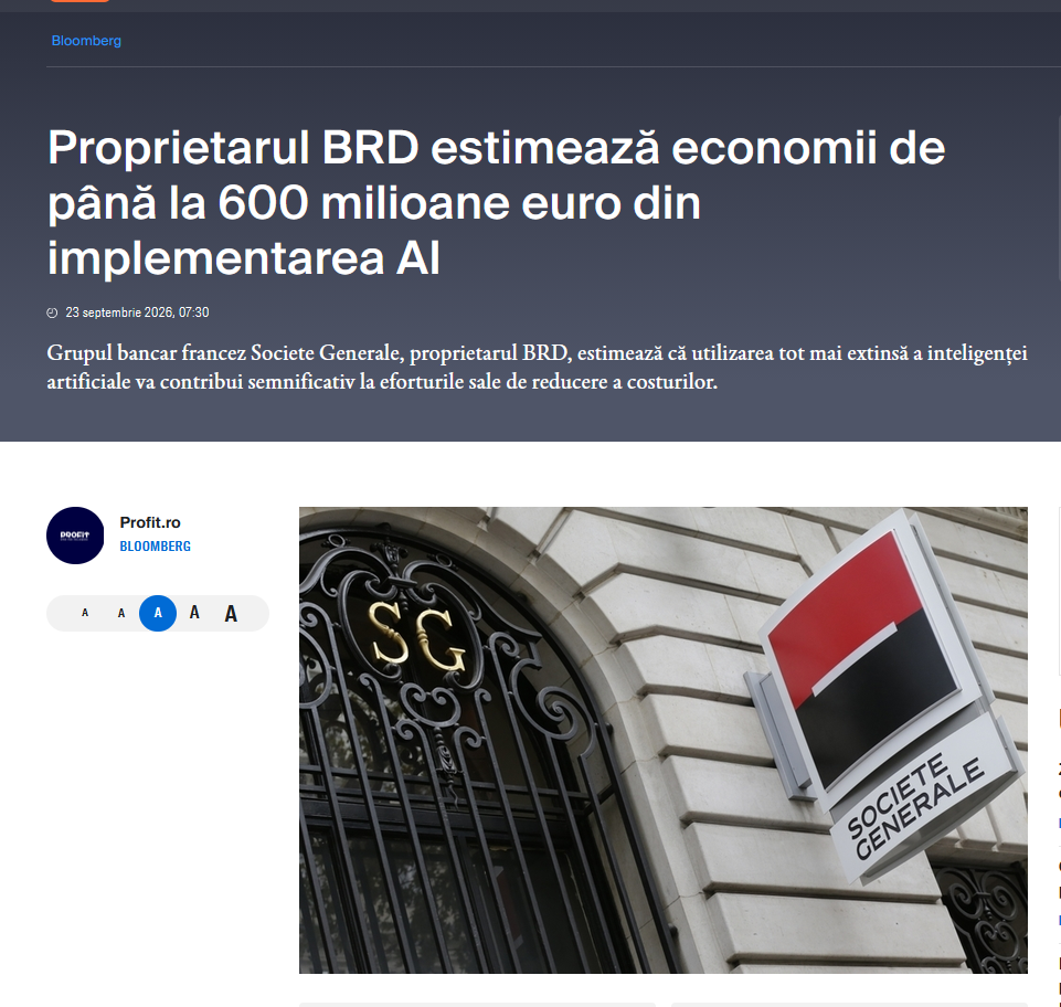 FACTS#6 – Când banca nu va mai avea nevoie de tine. Viitorul angajatului bancar în era AI